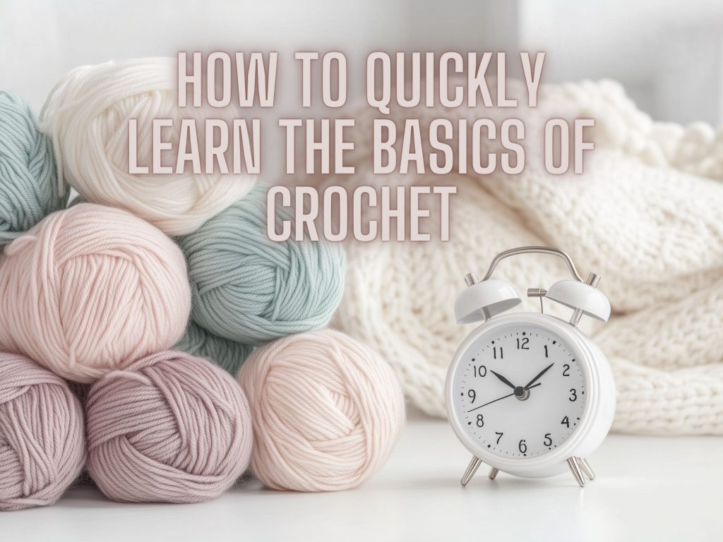How to Quickly Learn the Basics of Crochet