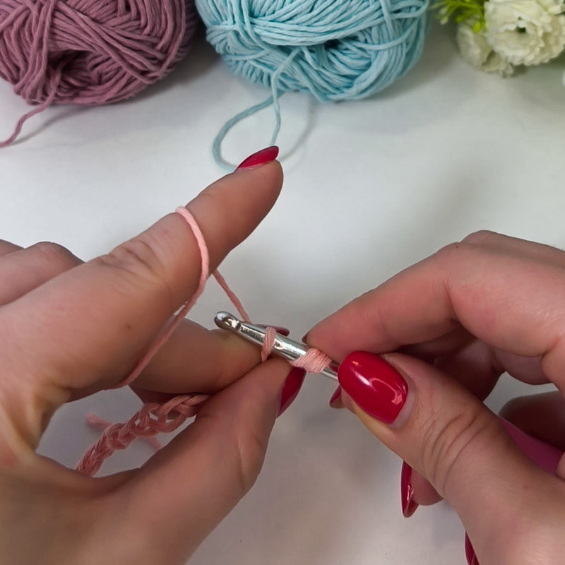 Half-Double Crochet Stitch