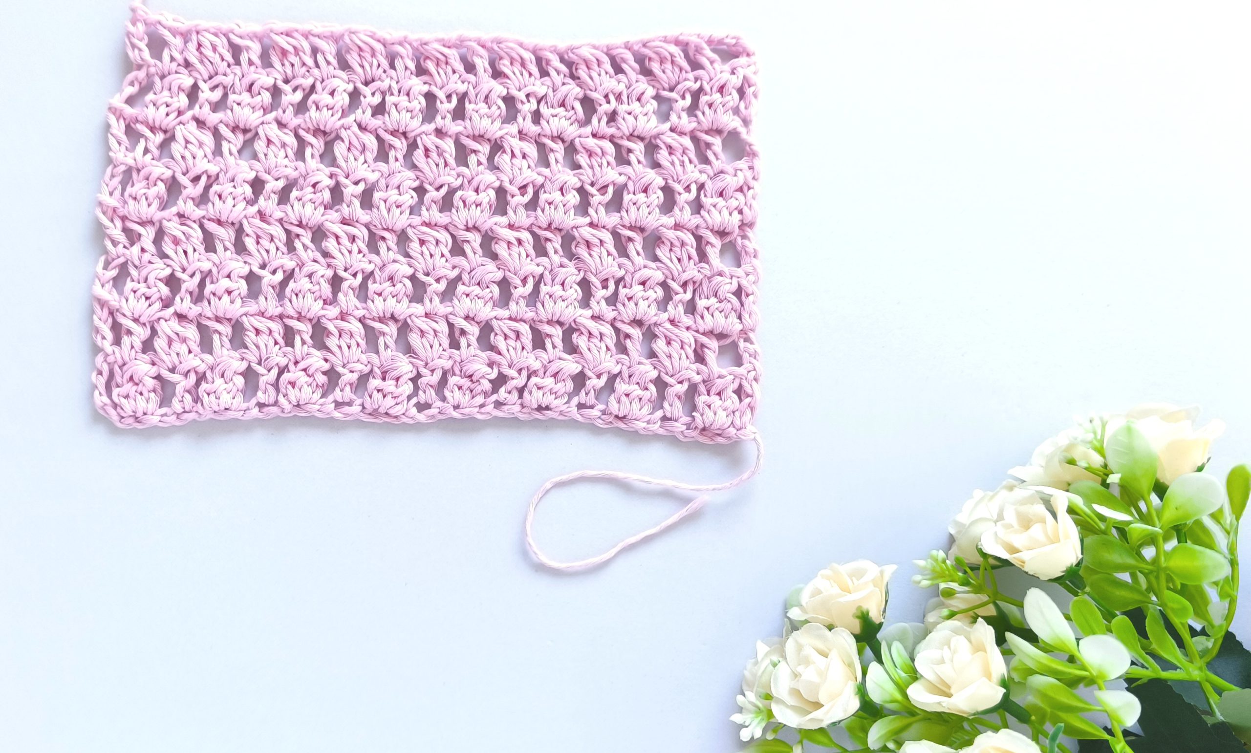Beginner Crochet Pattern #3 | Gentle, Repetitive Stitches for a Calm Mind